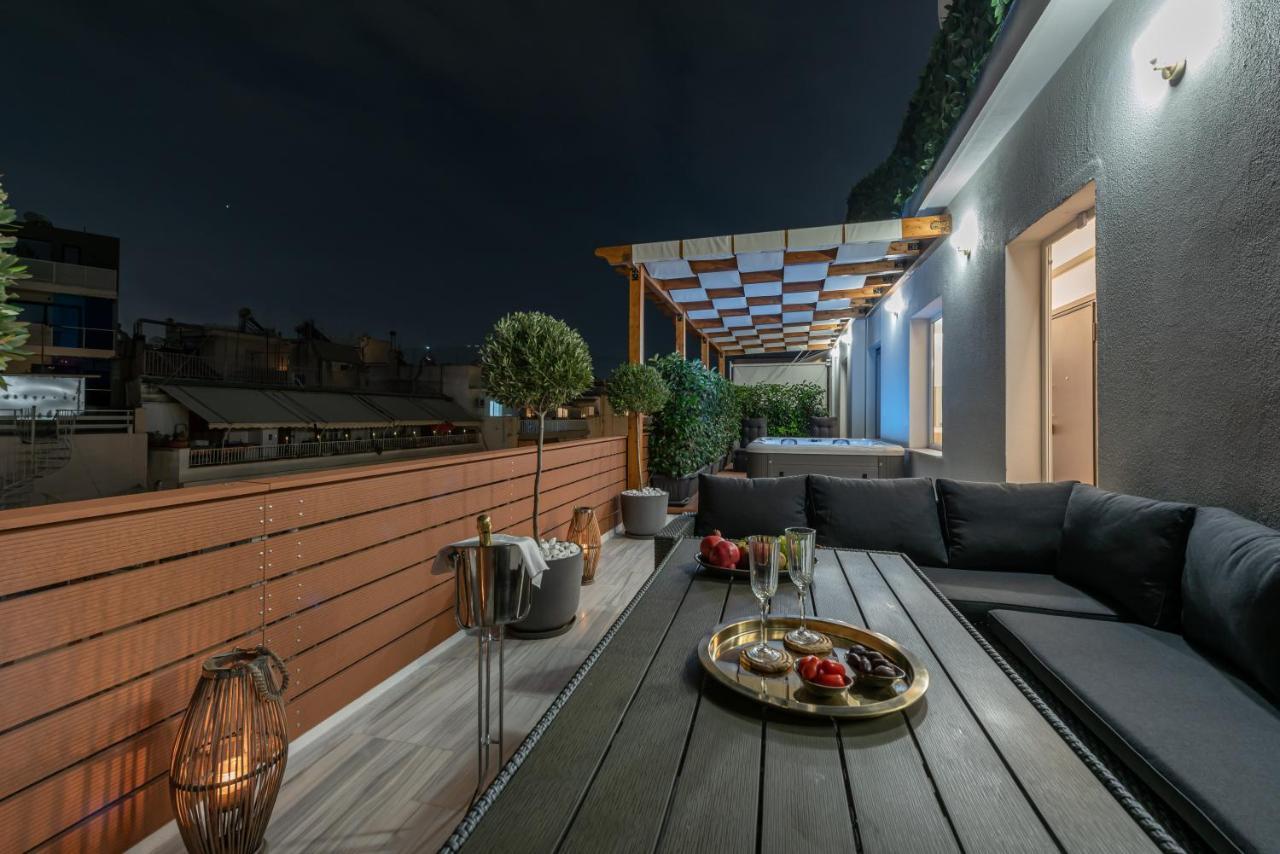 Appartamento Acropolis Divine Penthouse Atene Esterno foto