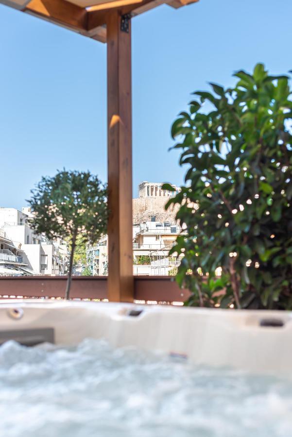 Appartamento Acropolis Divine Penthouse Atene Esterno foto