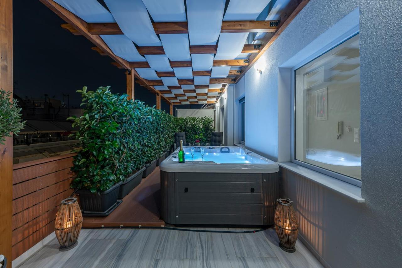 Appartamento Acropolis Divine Penthouse Atene Esterno foto