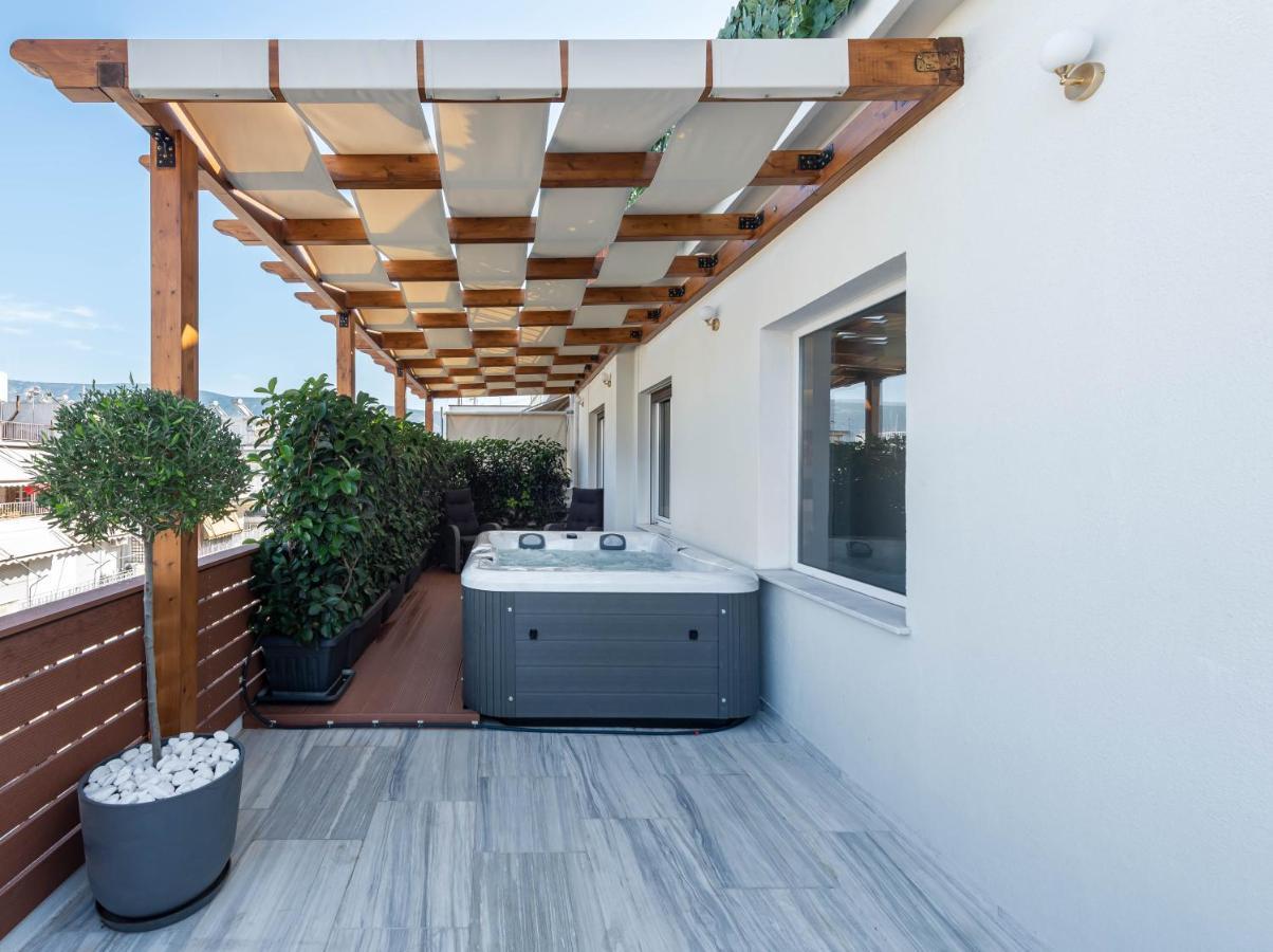 Appartamento Acropolis Divine Penthouse Atene Esterno foto